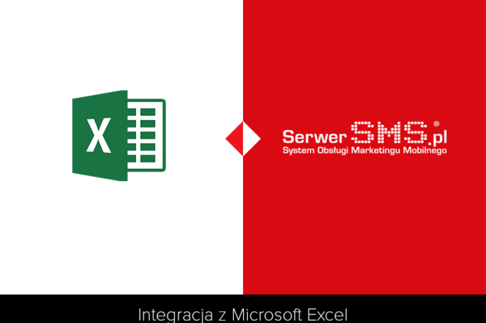 SMS połączony z Excelem