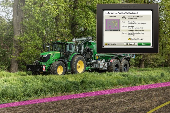 System AutoSetup firmy John Deere: Skonfiguruj swój ciągnik i narzędzie za pomocą jednego kliknięcia