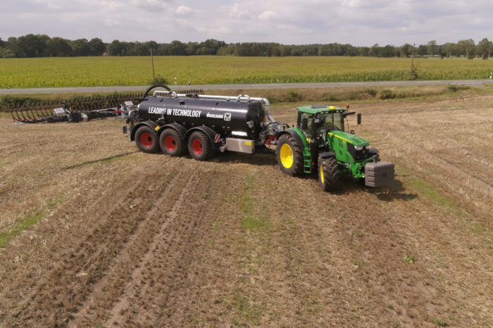 Precyzyjna aplikacja gnojowicy od John Deere i Vogelsang
